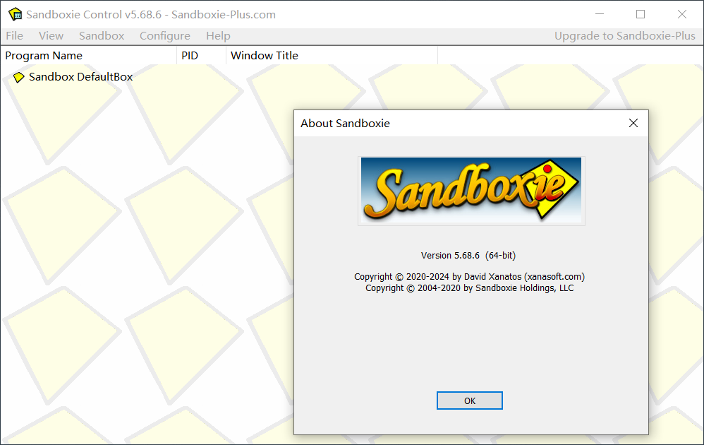 沙盘SandBoxie Classic v5.68.6/ Plus v1.13.6